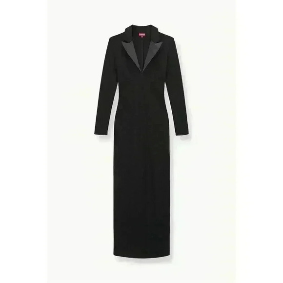 Staud Humboldt Dress Black Sz S Retails $475 New - Picture 4 of 8